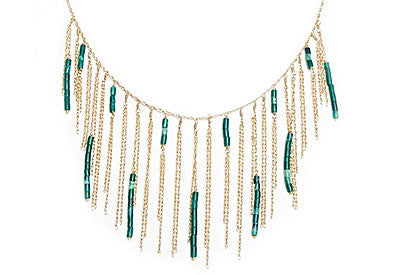 Beaded Fringe Necklace