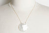 X-Large Round Engraved Shell Necklace
