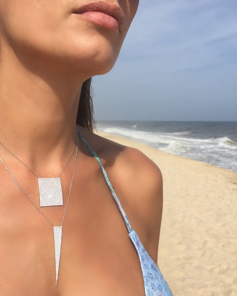 Pavé Spike Necklace