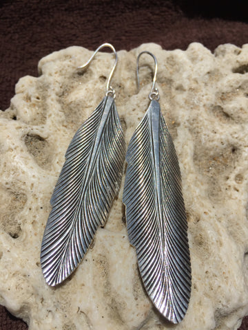 Eagle Feather Earrings Eagle Feather Earrings