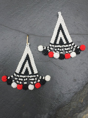 Xhosa Tribal Tri Earring Xhosa Tribal Tri Earring