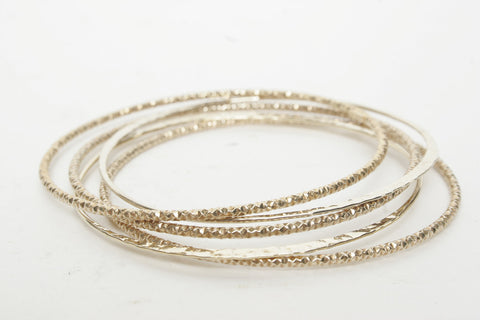 Thin Etched Bangle Thin Etched Bangle