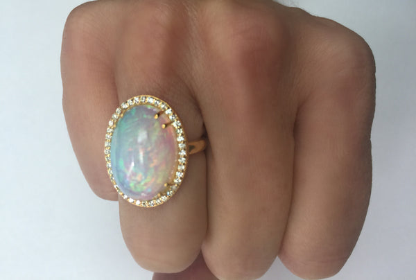 Opal Princess Ring